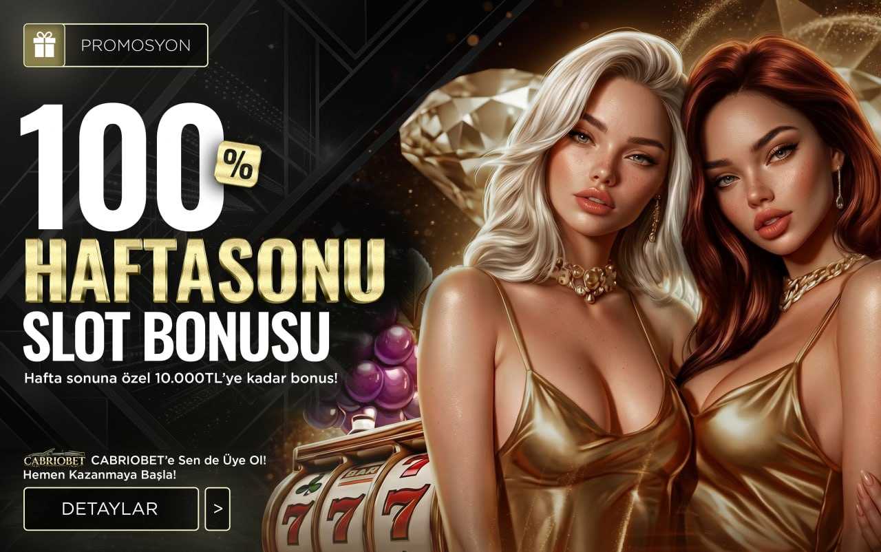 10.000 TL %100 Hafta Sonu Slot Bonusu
