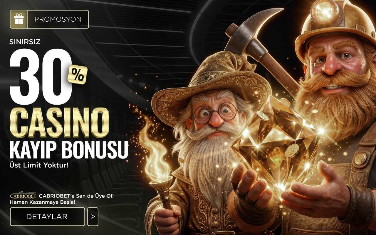 Sınırsız %30 Casino Kayıp Bonusu